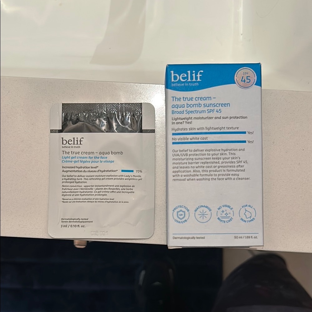 Belif Aqua Bomb Sunscreen SPF 45